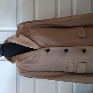 J. Crew 100% Wool Coat/Peacoat Camel/Tan